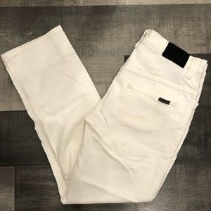 Nudie Jeans Co. Thin Finn White Jeans 34x29.5